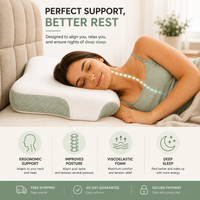 Zyveno Pillow — Ergonomic Memory Foam Pillow