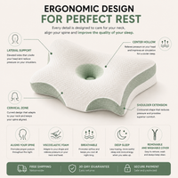 Zyveno Pillow — Ergonomic Memory Foam Pillow